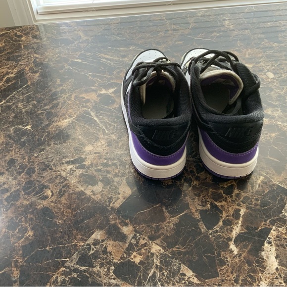 Nike Black and Purple Athletic Shoes - Picture 4 of 5